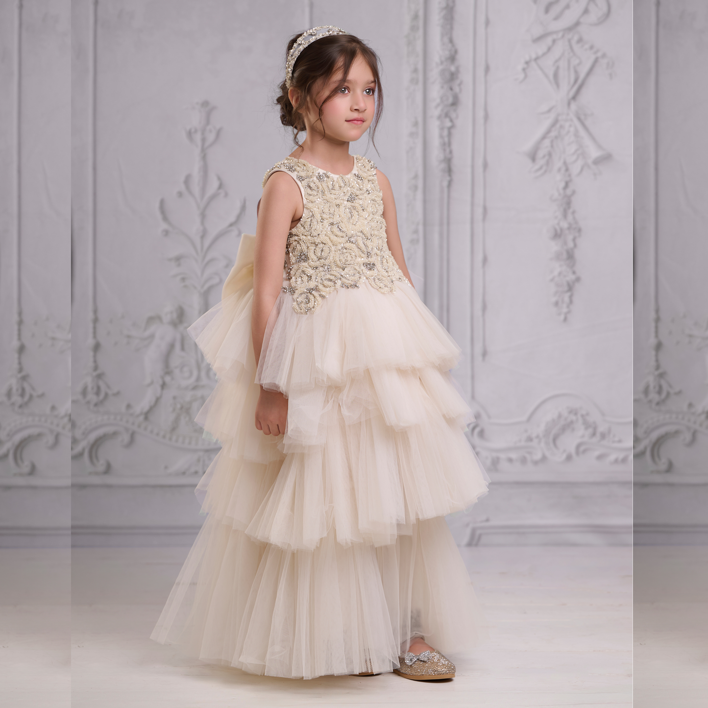 Aadia Tulle radiance Gown
