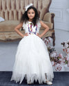 Lovely Tulle White gown